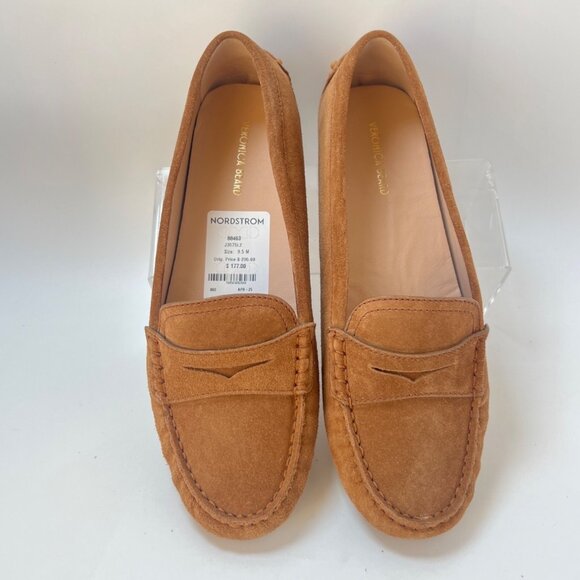 Veronica Beard Jia hazelwood Suede Loafers Women Size 9.5 - Picture 3 of 11